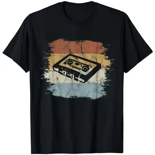 Retro Style Oldschool Tape Kassette Vintage Mixtape T-Shirt