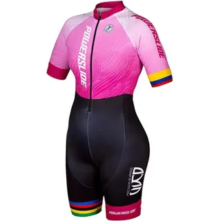 Powerslide Racing Gaby Rueda Kurzarm-anzug Rosa S Rosa S - Rosa