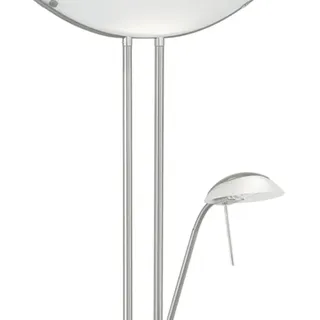 EGLO Baya 2-flg. nickel matt/weiß