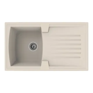 Boston 86 x 50 cm sandbeige + Handbetätigung