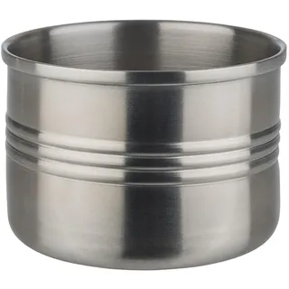 APS 40655 Snackcan, Ø 7,5 cm, Höhe 5,5 cm, 0,17 Liter, Edelstahl, mattiert