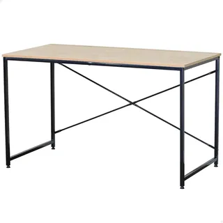 Max Home Stahl 18441 Holz Und Schreibtisch - Wood / Black - 120 x 60 x 70 cm