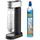 Wassersprudler-Set 1,0 l mattschwarz + PET-Flasche + Zylinder