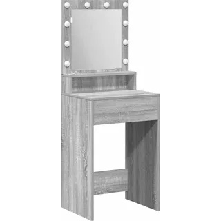 vidaXL Schminktisch Graues Sonoma 50 x 41 x 135 cm Holzwerkstoff - Grau