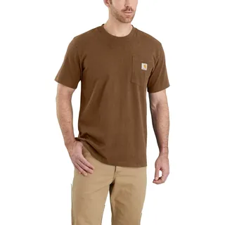 CARHARTT Workwear POCKET T-SHIRT braun, Größe S