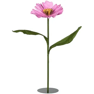 Butlers Deko-Blume Bloom , Violett , Papier , 120 cm , Dekoration, Blumen & Blumentöpfe, Kunstblumen