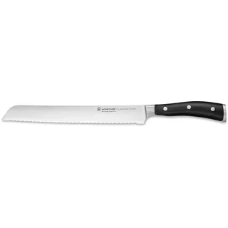 Wüsthof Classic Ikon Brotmesser 23 cm Schwarz