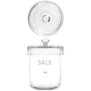 H&H Salzstreuer, Glas, Transparent