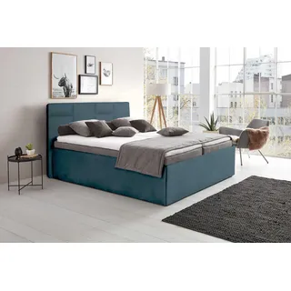 Halmon Schlafkomfort Betten Damas 120 x 200 cm Blau