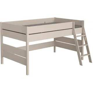 Paidi Hochbett , Beige , Holzwerkstoff , Höhe ca. 15 cm , 120x200 cm , Blauer Engel, Goldenes M , in verschiedenen Größen erhältlich , Babymöbel & Kindermöbel, Kinderzimmer & Jugendzimmer, Kinderbetten, Hochbetten