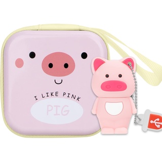 Schweine USB-Flash-Laufwerk mit Box USB-Flash-Laufwerk für Computer Geschenk für Lehrer, Studenten, Familie und Freunde (16GB, Schweine)