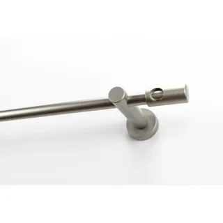 GARESA Vorhangstange PANDRI 1-läufig Ø 20 mm 280 cm Silber