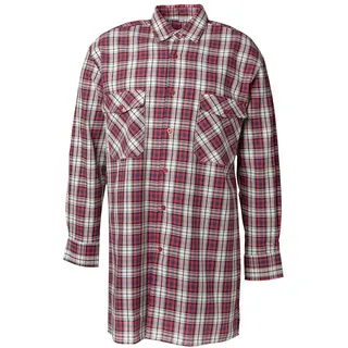 Planam Größe 47/48 Herren Hemden Flanellhemd 2001 rot Modell 0451 451047 Rot Kariert 3XL