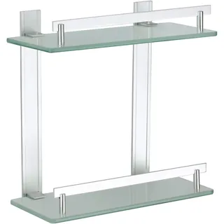 MSV Tabarca Badezimmerregal - Chrome - One Size
