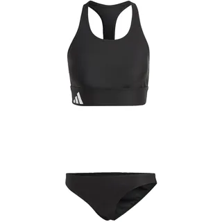 adidas Damen Branded Beach Bikini, Black / White, 34