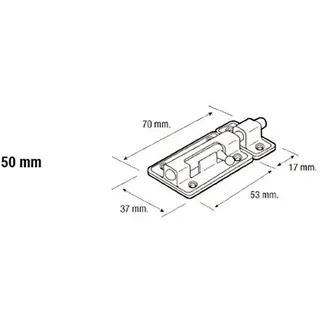 Cofan Basisstift 50 Mm 30 Einheiten - Black - One Size