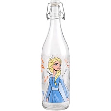 Home Disney Frozen Glasflasche, 1 l