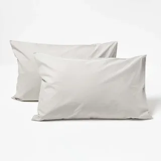 Homescapes Kissenbezug Kinder 40 x 60 cm Grau