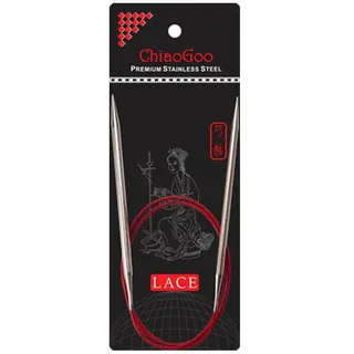 ChiaoGoo Rundstricknadel RED LACE Edelstahl 2,75 mm 150 cm