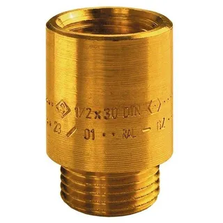 Unite extension 10 mm x 34 brass