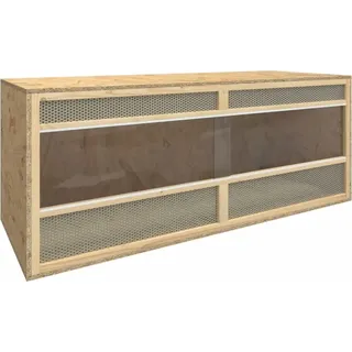 The Living Store Terrarium Holzwerkstoff 120x50x50 cm