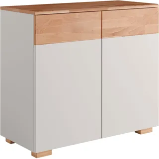 OTTO home Citra teilmassiv 90 x 80 x 40 cm grau