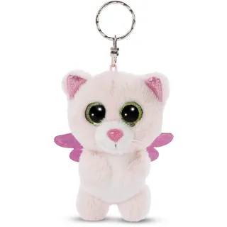 NICI Glubschis Schutzengel Schlüsselanhänger 9cm Katze Glowy Malli