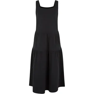 Urban Classics Kinder Kleid Girls 7/8 Lenght Valance Summer Dress, Volantkleid für Mädchen, ärmellos, erhältlich in vielen Farben, Größen 110/116-158/164