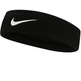 Nike Elite Headband StirnBND, Black/White, one Size