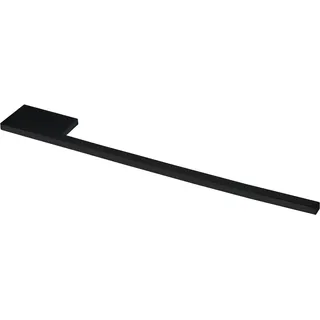 Fackelmann Handtuchhalter Vierkant 36 cm Schwarz-Matt