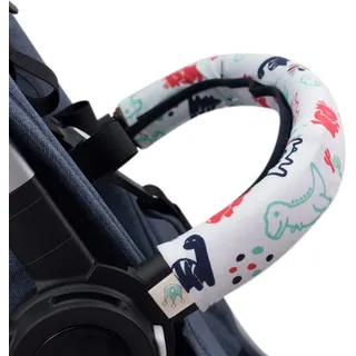 JYOKO KIDS Abdeckung Deckt Griff für Kinderwagen (Dino Party, Einzel)