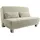 Schlafsofa 160x86x195 cm Cord beige ecru
