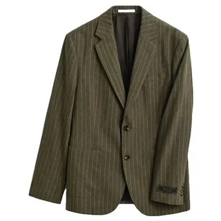 Gant 7706371 Linen Blazer - Rich Brown - 50
