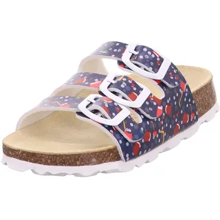 Fussbettpantoffel Blau/Rot 37 EU