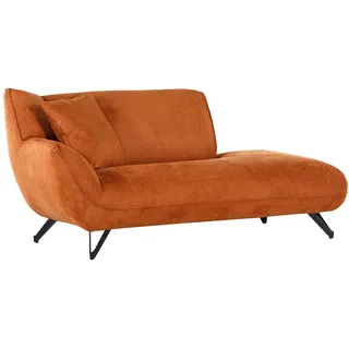 Carryhome Chaiselongue , Cognac , Textil , Füllung: Polyester , 190x90x95 cm , Stoffauswahl, seitenverkehrt erhältlich , Wohnzimmer, Sofas & Couches, Sofas, Recamieren