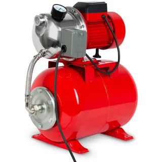 Eberth Hauswasserwerk 3600 L/h 5 bar Förderdruck, 750 Watt Leistung, Pumpe mit Druckschalter für Automatikbetrieb, selbstansaugend,