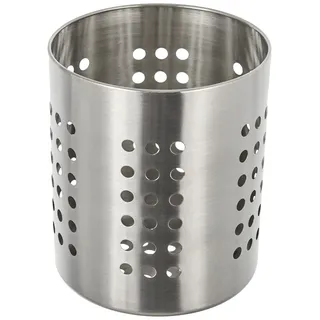 Zeller 27340 Küchenutensilienhalter, Edelstahl ø 12 x 13 cm