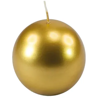 Cereria Di Giorgio risthò Kerzen Kugel 6 x 6 x 6 cm gold 6 St.