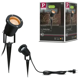 Paulmann Außenleuchte Metall 23,8 cm GU10 4,3 W 320 lm IP65 Schwarz