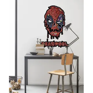 KOMAR Deko-Sticker Deadpool Meltpool 50 x 70 cm gerollt
