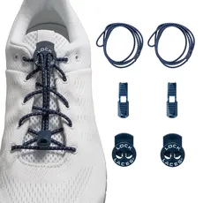 LOCK LACES elastische selbstbindende Schnürsenkel: Schnellschnürsystem für Kinder, Athleten, Erwachsene & Senioren - Keine Schuhe binden erforderlich - Komfort Fit & fester Halt in Einheitsgröße