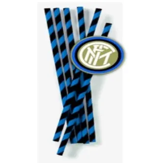 12 Trinkhalme aus Karton, 19,5 cm