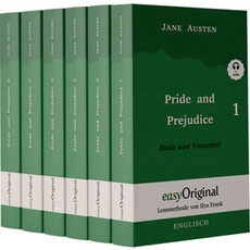 Pride and Prejudice / Stolz und Vorurteil - 6 Teile Softcover - (Buch +MP3 Audio-CD) - Lesemethode von Ilya Frank - Zweisprachige Ausgabe Englisch-Deutsch