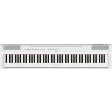 Yamaha P-125a Digital Piano, weiß – Kompaktes elektronisches Klavier in schlichtem Design für perfekte Spielbarkeit – Kompatibel mit kostenloser App "Smart Pianist"