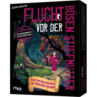 Flucht vor der bösen Stiefmutter: Geschenk für Fans von Märchen, Rätsel und Krimi. Zu Geburtstag, Weihnachten. Ab 12 (Flucht aus, Band 12)