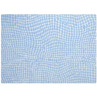 APS 60590 "Velma Tischset/Platzset, abwaschbar, schmutzabweisend & rutschhemmend, 45 x 33 cm, 1 STK., Silikon, blau