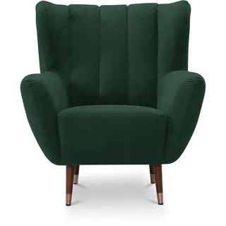 exxpo - sofa fashion »Polly, Ohrensessel, Loungesessel«, bequem mit hoher Rückenlehne, hohe Füße, hochwertige Bezüge