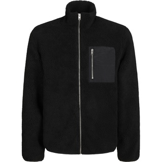 JACK&JONES Herren JJEBRADLEY Teddy Jacket NOOS Teddyjacke, Black, M