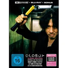 Blu-ray 4K Ultra HD Oldboy (Mediabook) (4K UHD) / Han-Wook,Park, (4 Ultra HD Blu-Ray)