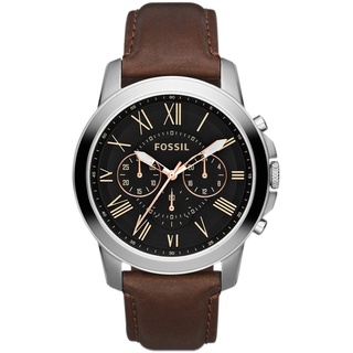 Fossil Grant Leather 44 mm FS4813